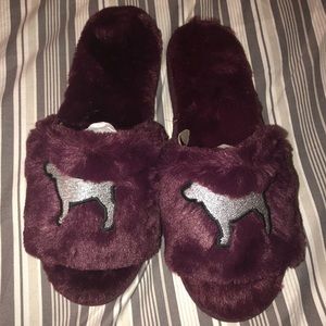 Victoria secret pink slippers Medium
